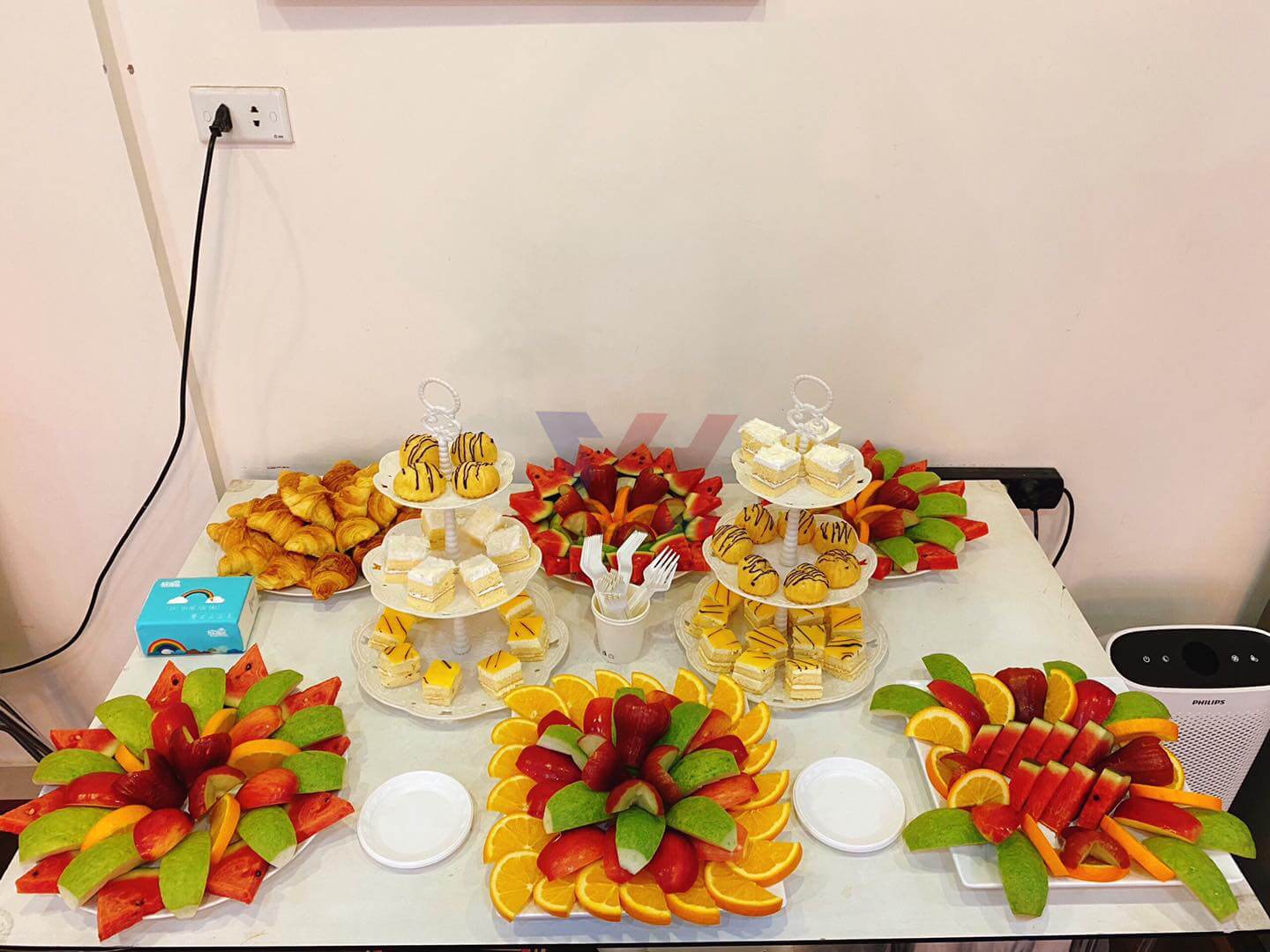 Dịch Vụ Nấu Ăn Và Đặt Tiệc Tại Nhà Ở Huế 3 Dịch vụ đặt bánh teabreak, bánh ngọt mini cho các sự kiện