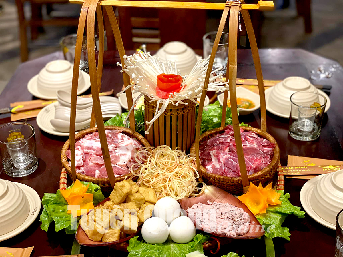 Nhà hàng Mộc Restaurants - Điểm đến hấp dẫn không thể bỏ qua - Cổng Thông tin điện tử tỉnh Tuyên Quang