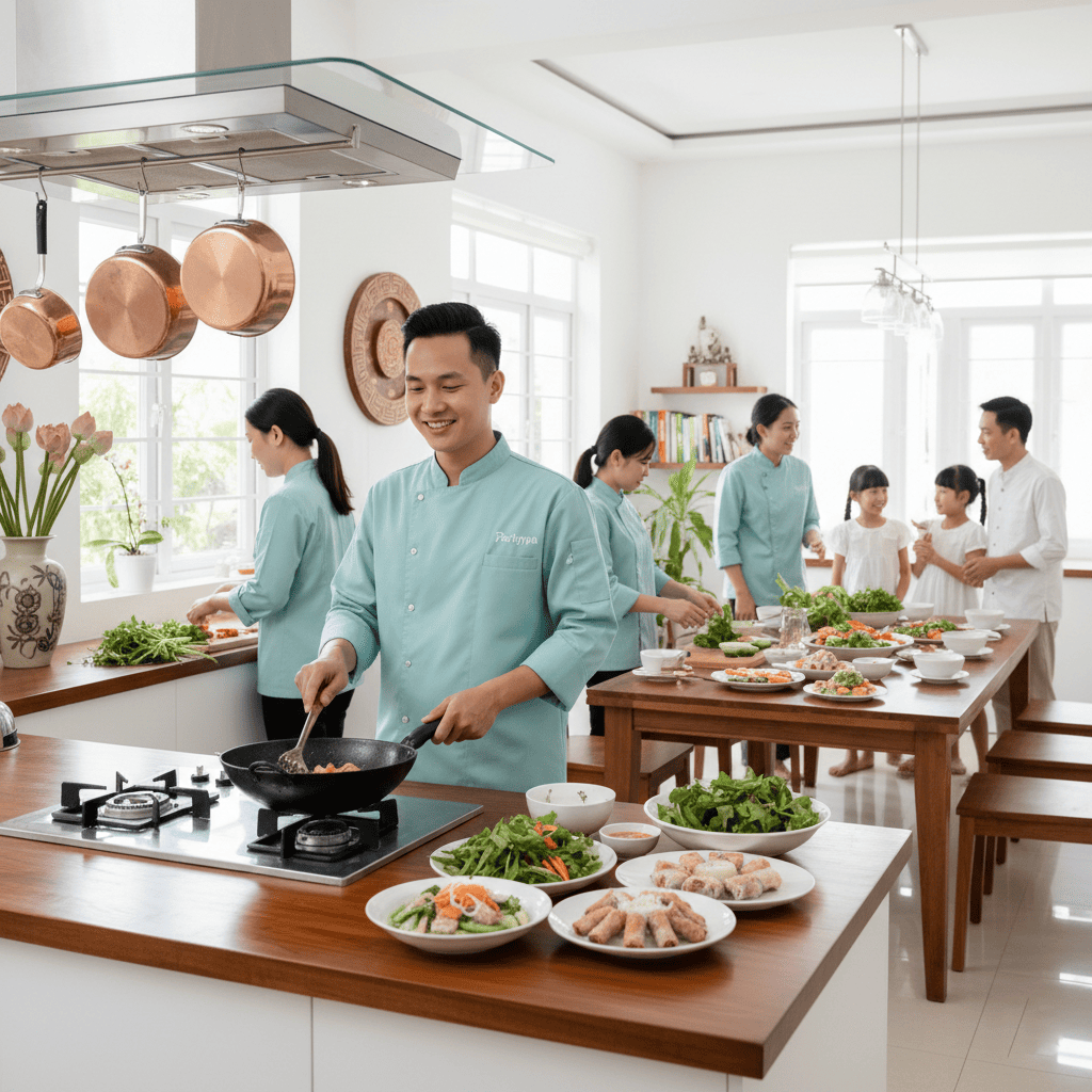 Dịch Vụ Đặt tiệc Nấu Ăn Tại Nhà Ở 34 Tỉnh Thành - Partyna 14 Khach Hang Partyna (6)