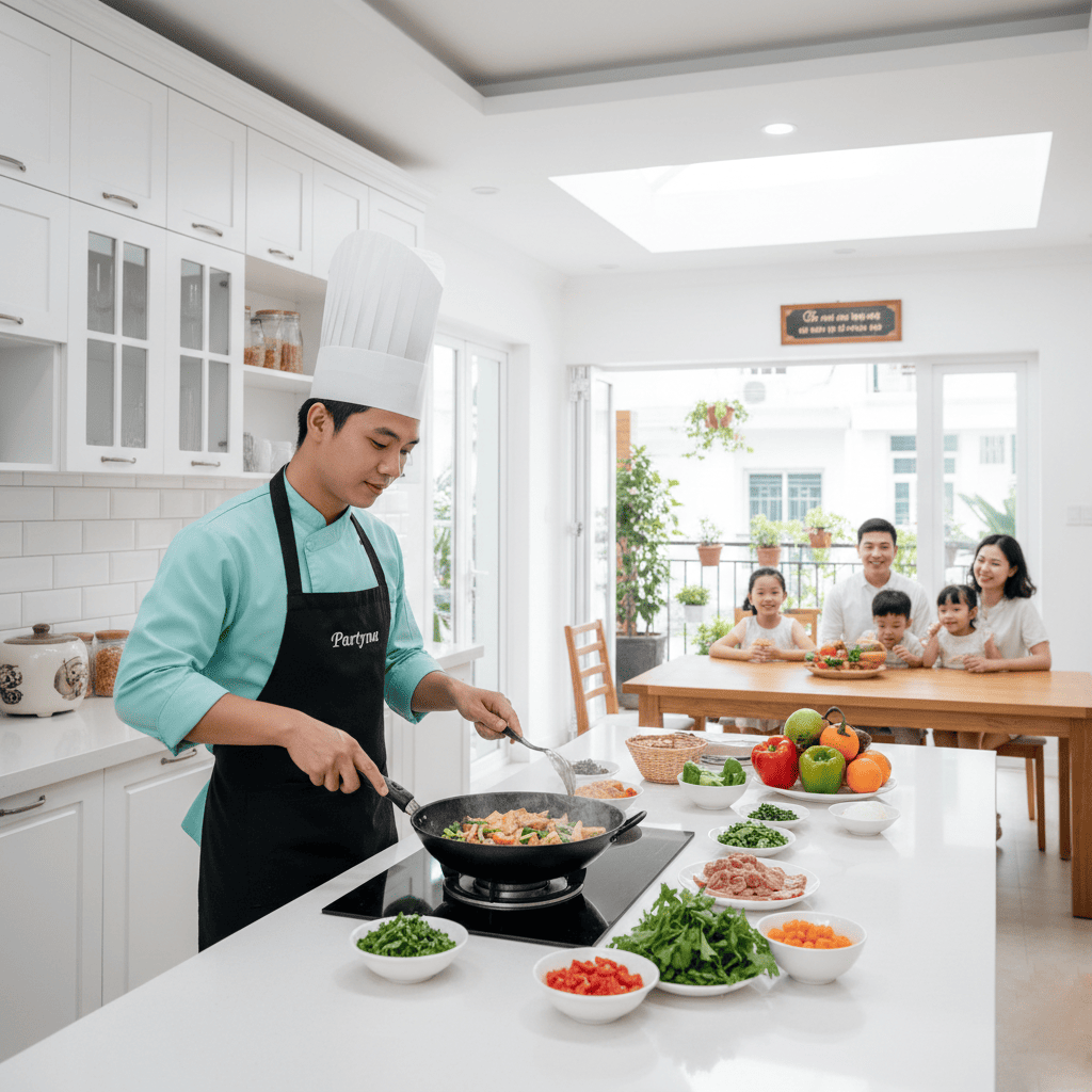 Partyna phục vụ tiệc tận nơi - Hình ảnh thực tế từ khách hàng