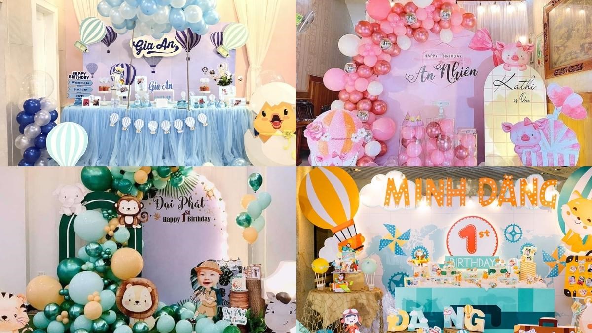 199+ Ý Tưởng Trang Trí Tiệc Sinh Nhật Cho Bé Đẹp 2025 10 Cách trang trí bàn tiệc thôi nôi cho bé tại nhà đẹp, đơn giản